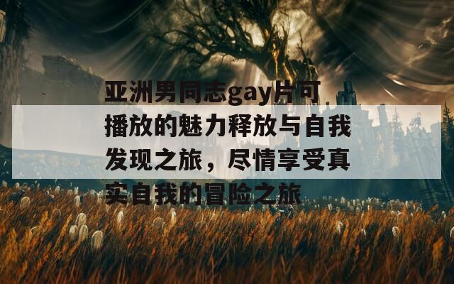 亚洲男同志gay片可播放的魅力释放与自我发现之旅，尽情享受真实自我的冒险之旅