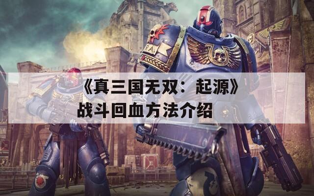 《真三国无双：起源》战斗回血方法介绍