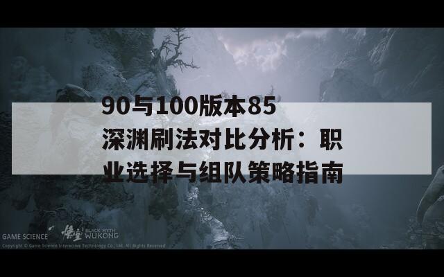 90与100版本85深渊刷法对比分析：职业选择与组队策略指南