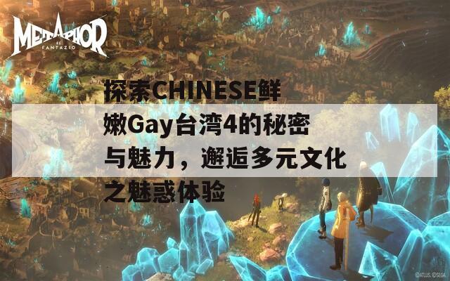 探索CHINESE鲜嫩Gay台湾4的秘密与魅力，邂逅多元文化之魅惑体验