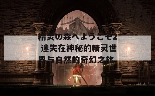 精灵の森へようこそ2 迷失在神秘的精灵世界与自然的奇幻之旅