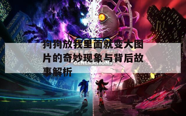 狗狗放我里面就变大图片的奇妙现象与背后故事解析