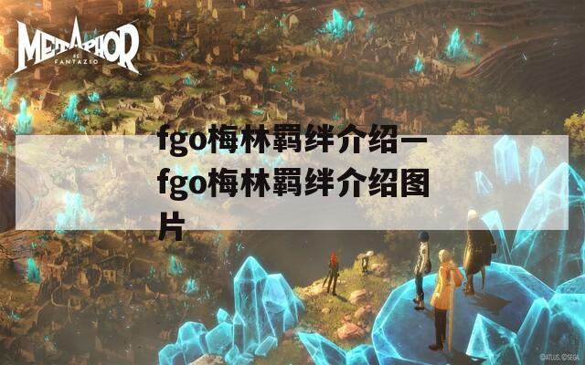 fgo梅林羁绊介绍—fgo梅林羁绊介绍图片