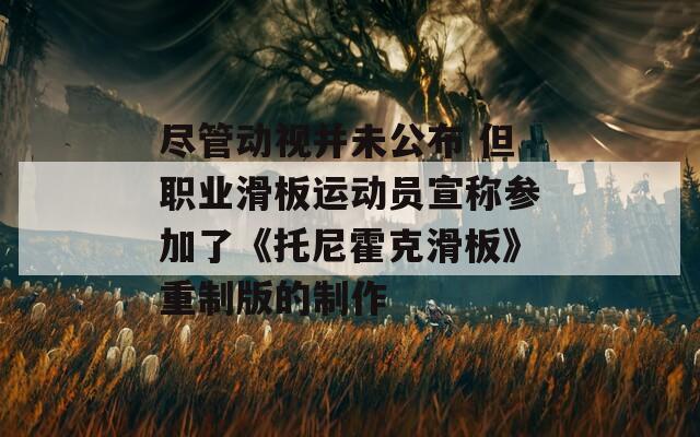 尽管动视并未公布 但职业滑板运动员宣称参加了《托尼霍克滑板》重制版的制作